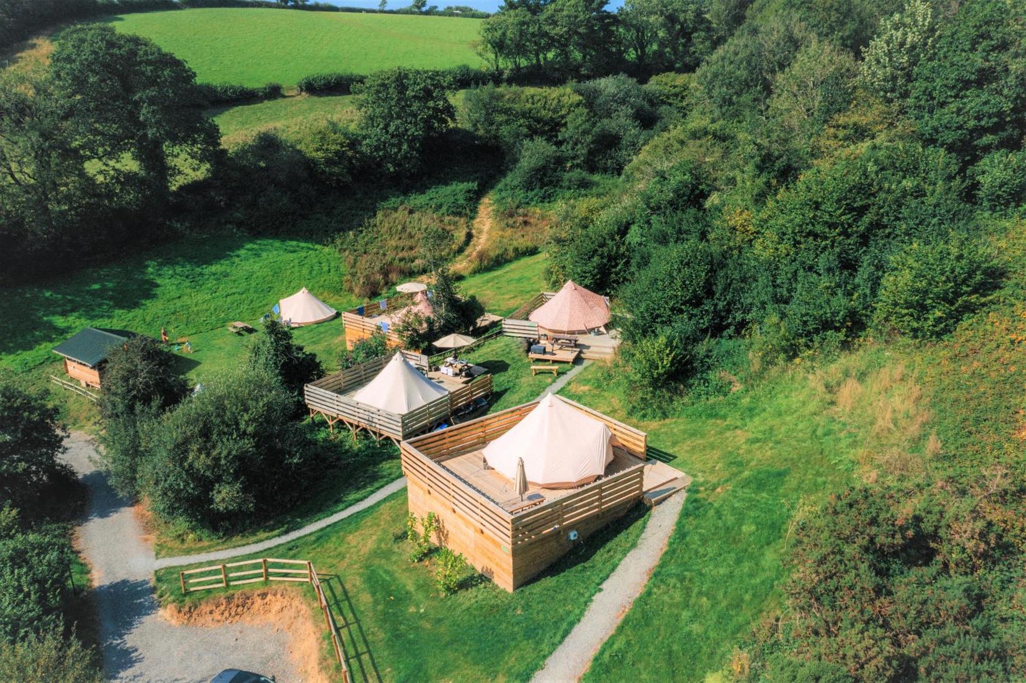 Willow Valley Glamping Bude Eksteriør billede