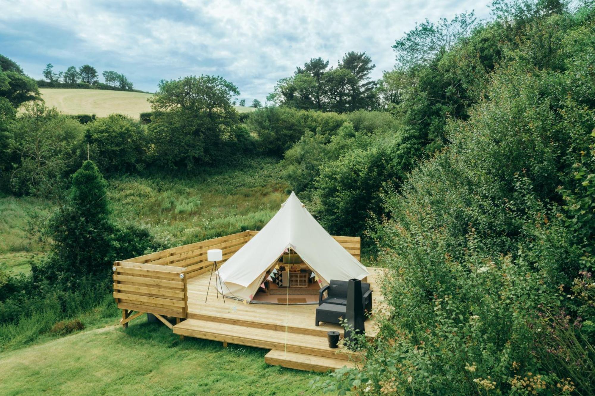 Willow Valley Glamping Bude Eksteriør billede